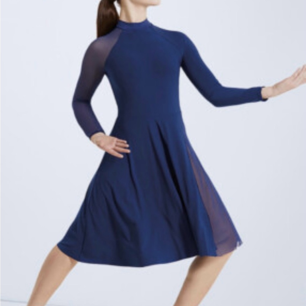 Navy Blue Women's Dance costume